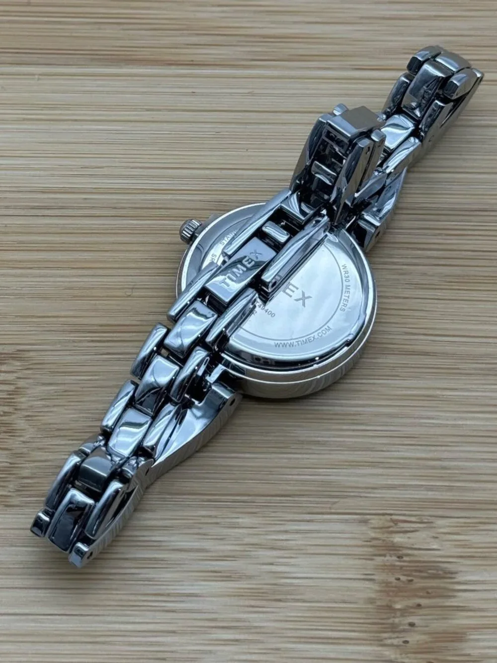Timex Women's Quartz Stainless Steel Silver Dial Ladies Watch TW2T49400